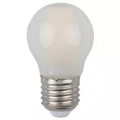 Лампа светодиодная филаментная ЭРА E27 7W 4000K матовая F-LED P45-7W-840-E27 frost