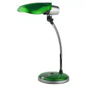Настольная лампа ЭРА NE-301-E27-15W-GR зеленый