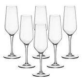 Набор бокалов для шампанского Bormioli Rocco ELECTRA FLUTE 230 мл, 6 шт