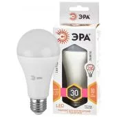 Светодиодная лампочка 30Вт LED A65-30W-827-E27 ЭРА теплый свет