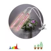 Светильник для растений на прищепке ЭРА FITO-20W-АLED-L полного спектра 20 Вт белый