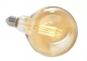 Лампа накаливания e27 8,5w 2200k груша прозрачная 180069