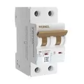 Автоматический выключатель Werkel 2P 63А C 4,5кА W902P634 4690389192913