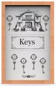 Ключница Дубравия Keys 29х45х4,5см KD-041-017